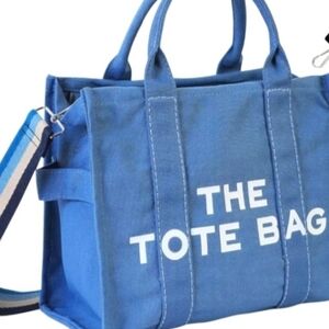 #40A  The Tote Bag BLACK SHOULDER STRAP